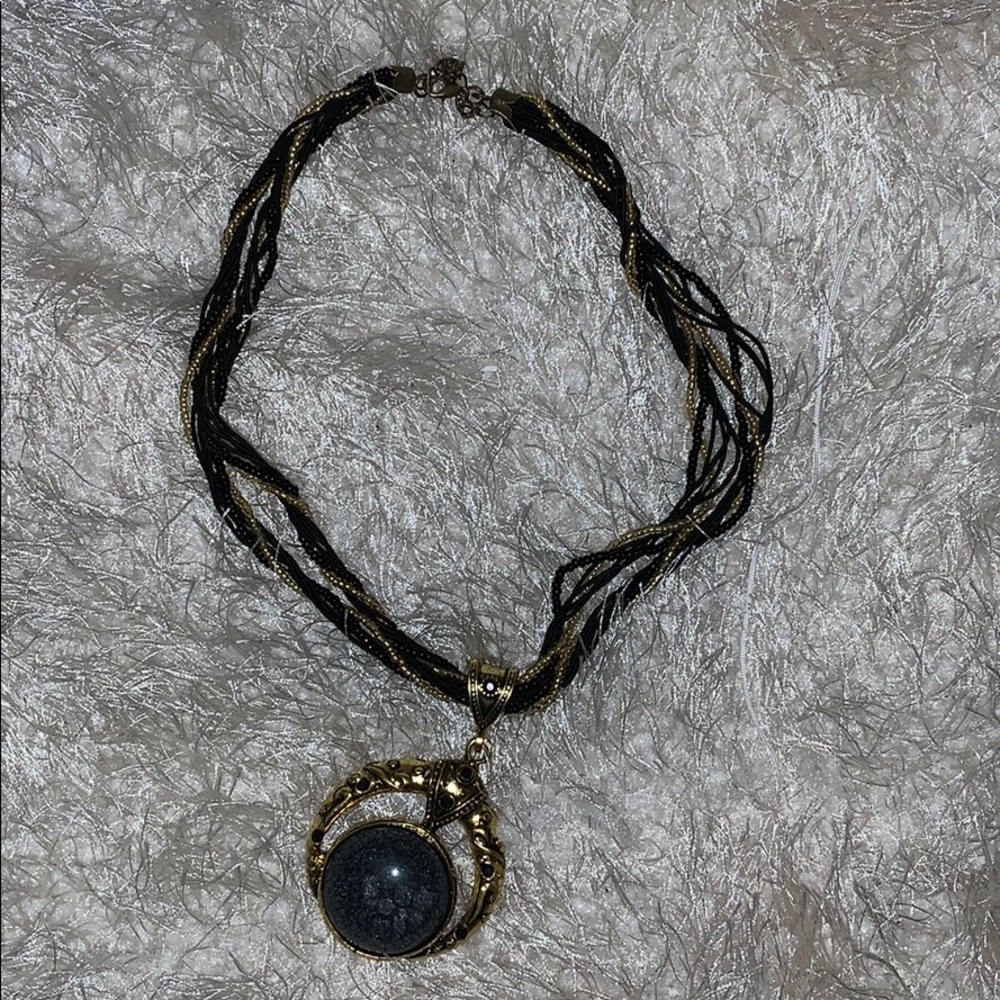 Black necklace